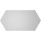 Ekena Millwork Half Round Surface Mount PVC Gable Vent w/ 3-1/2"W x 1"P Standard Frame, 42"W x 21"H GVPHR42X2101SN - alternate 5